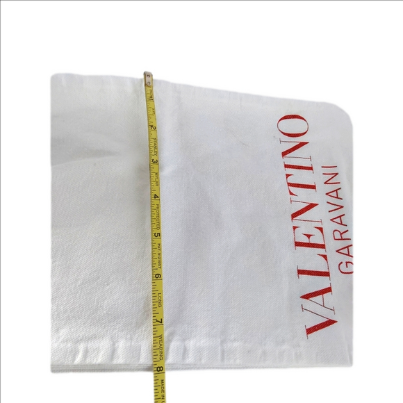 Valentino Garavani White and Red Dust Bags - Picture 6 of 7